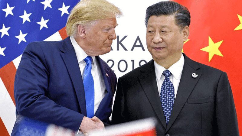 President Donald Trump told reporters he did not formally cancel the meeting with Chinese President Xi, following a trade dispute between the two nations and announcements of escalating tariff rates.