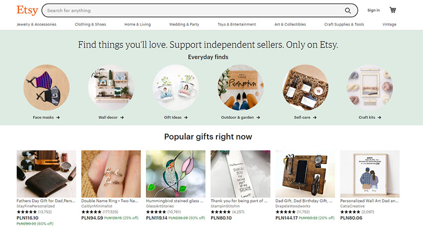 
Where can graphic designers and artists sell their work?