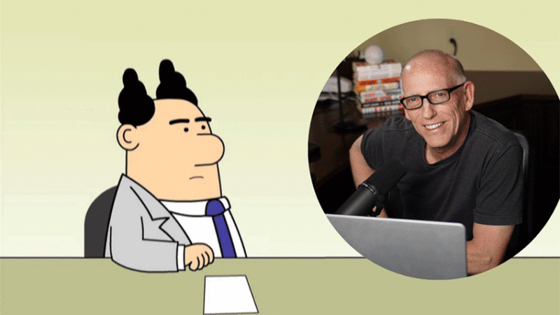 'Dilbert' creator Scott Adams, photo: scottadams.locals.com