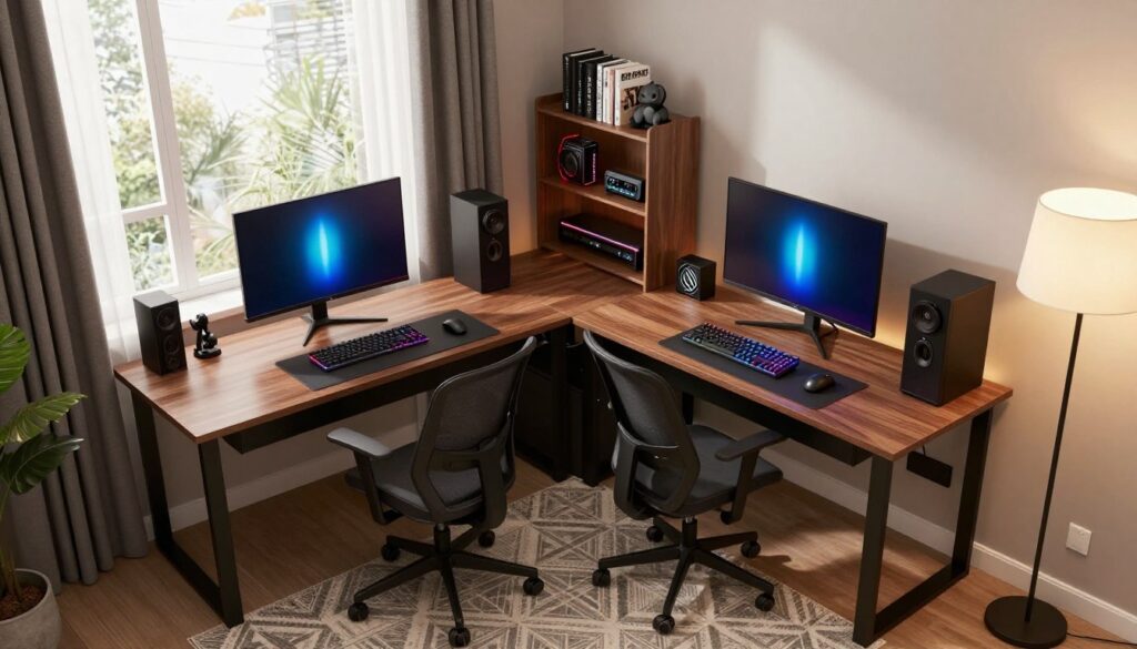 corner desk configurations
