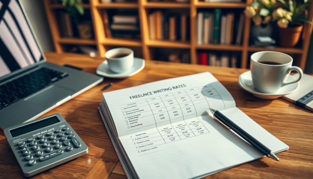 freelance writing rates