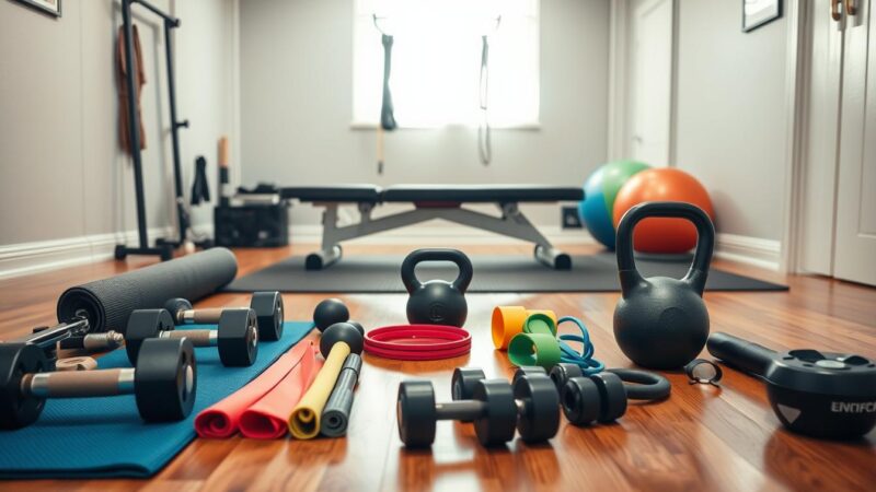 home workout equipment