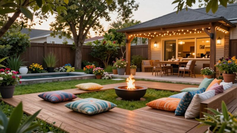 outdoor living space ideas