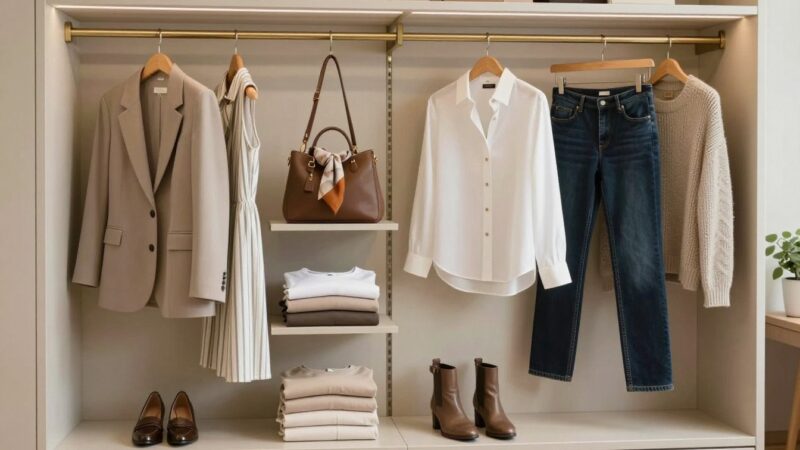 women capsule wardrobe